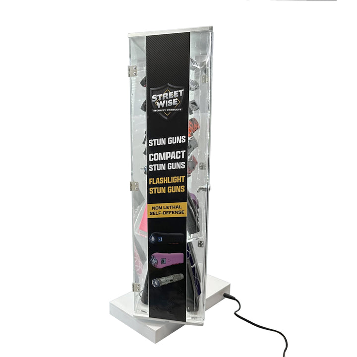Streetwise 2 Sided Rotating LED Display with 12 Standard Knives and 16 ...