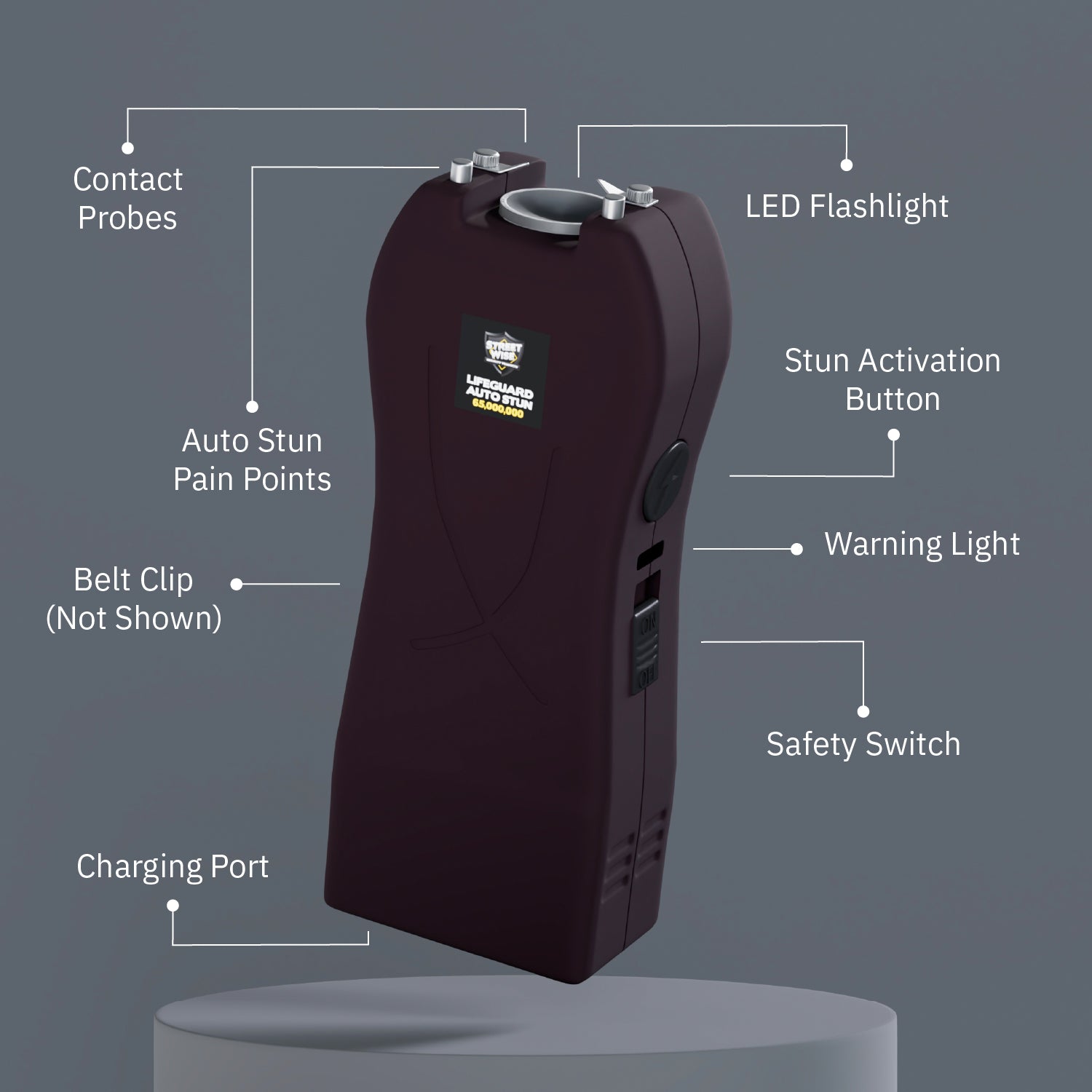 Wholesale Lifeguard Auto Stun Gun | Auto Stun Technology – Streetwise ...