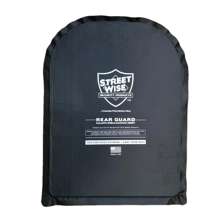 Rear Guard Ballistic Shield Backpack Insert | Bulletproof Gear ...